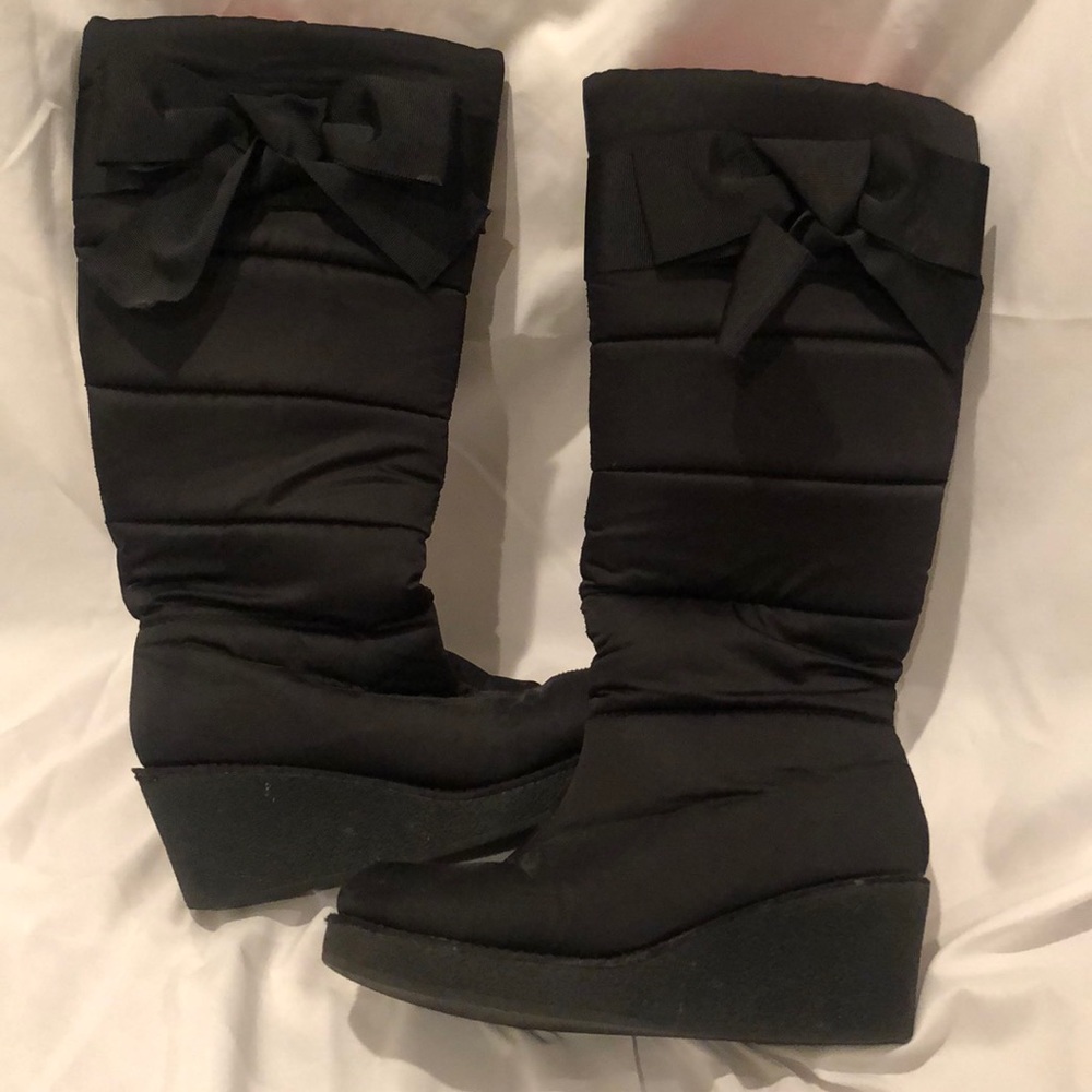 Kate Spade Bow Winter Boots